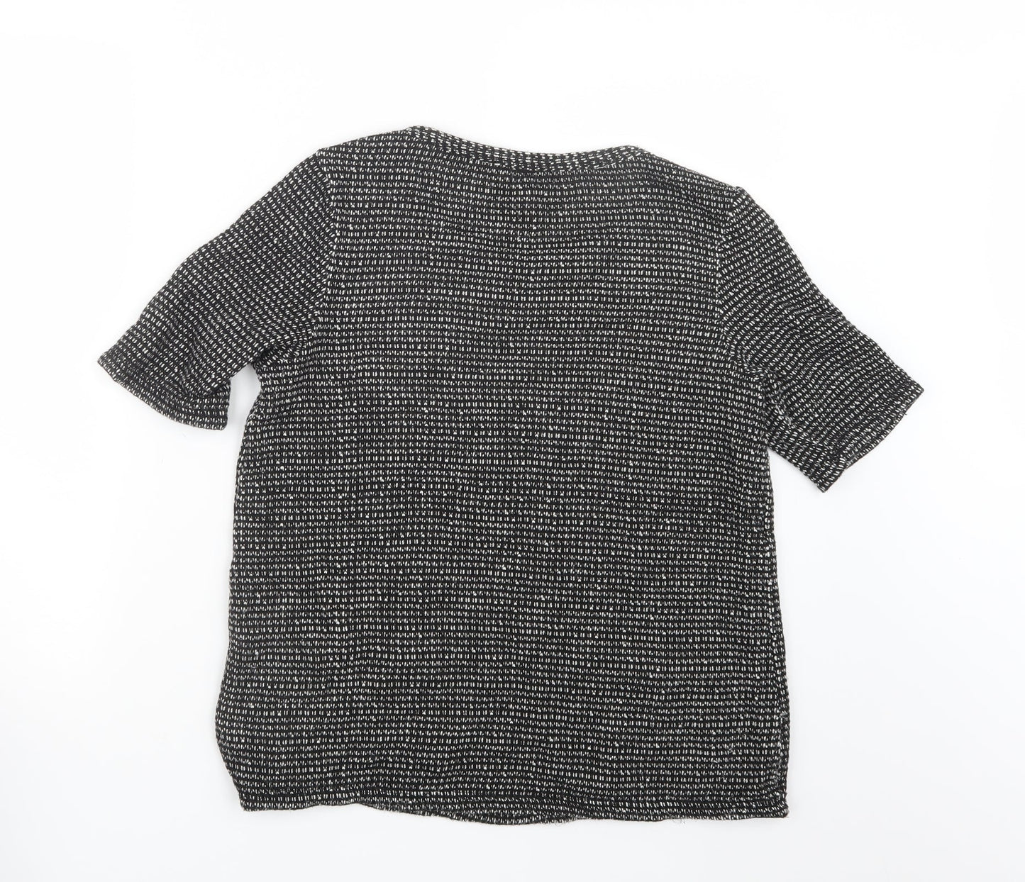 George Womens Black  Knit Pullover Jumper Size 12