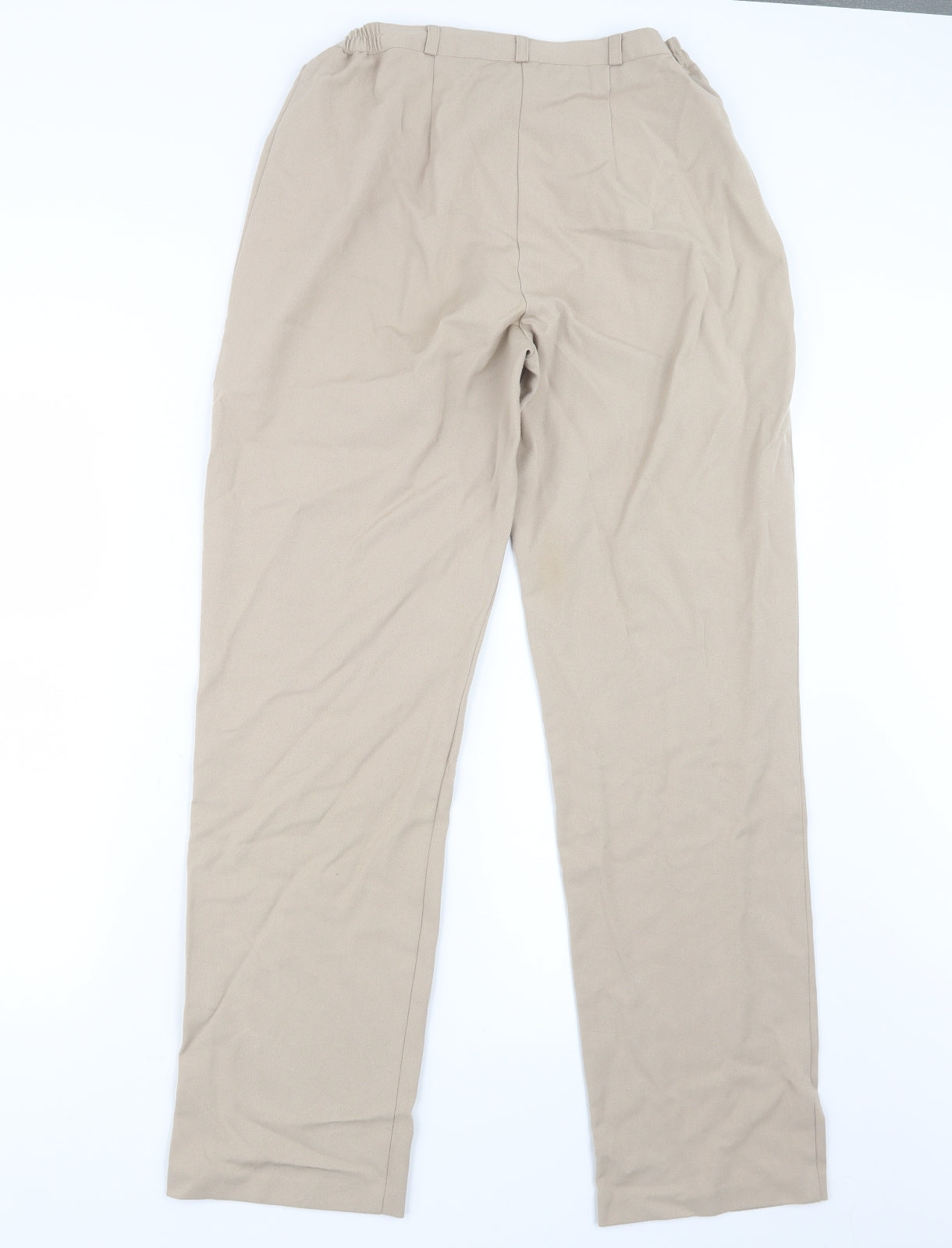 VINCI Womens Beige   Trousers  Size 12 L31 in