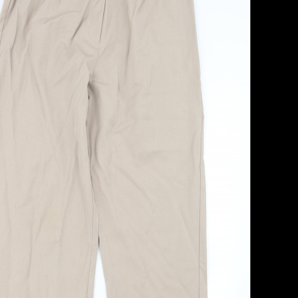 VINCI Womens Beige   Trousers  Size 12 L31 in