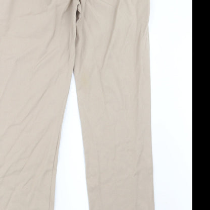 VINCI Womens Beige   Trousers  Size 12 L31 in