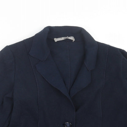Lola & Sophie Womens Blue   Jacket  Size S