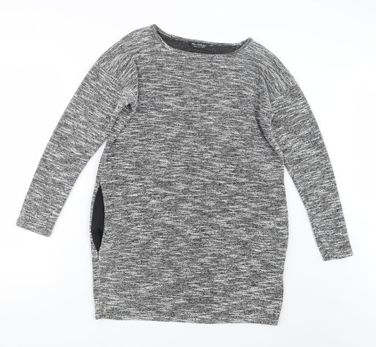 Miss Selfridge Womens Grey   Pullover Jumper Size 10
