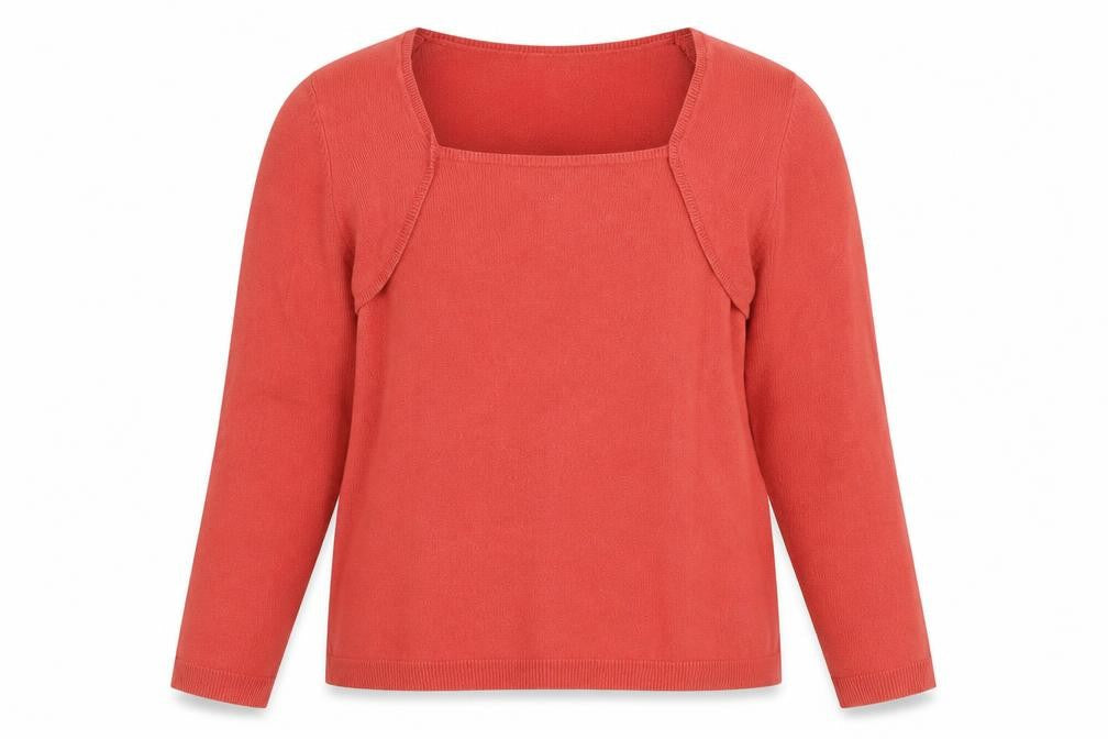 ANNE WEYBURN Womens Pink  Knit Pullover Jumper Size 20