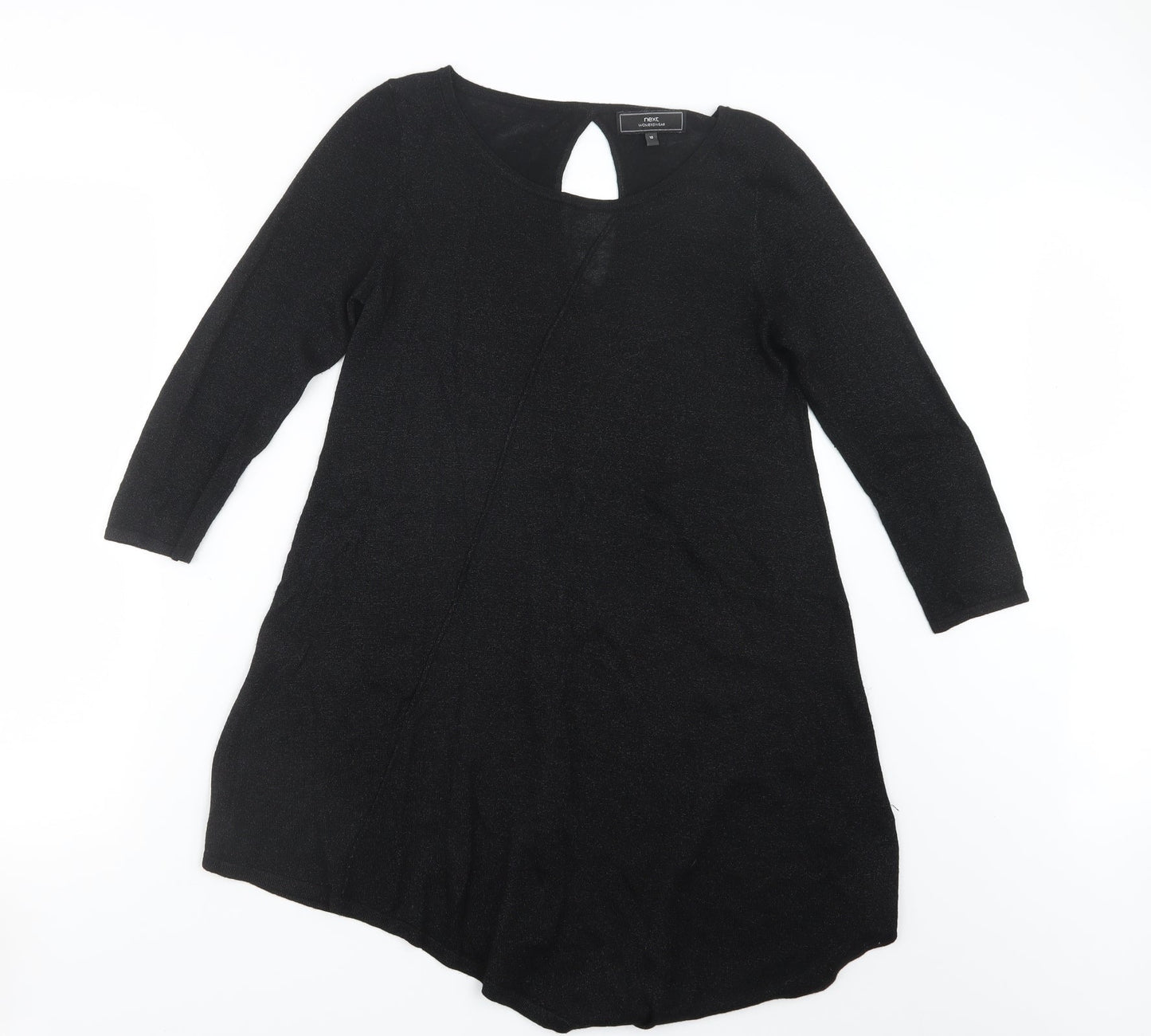 NEXT Womens Black   Basic T-Shirt Size 10