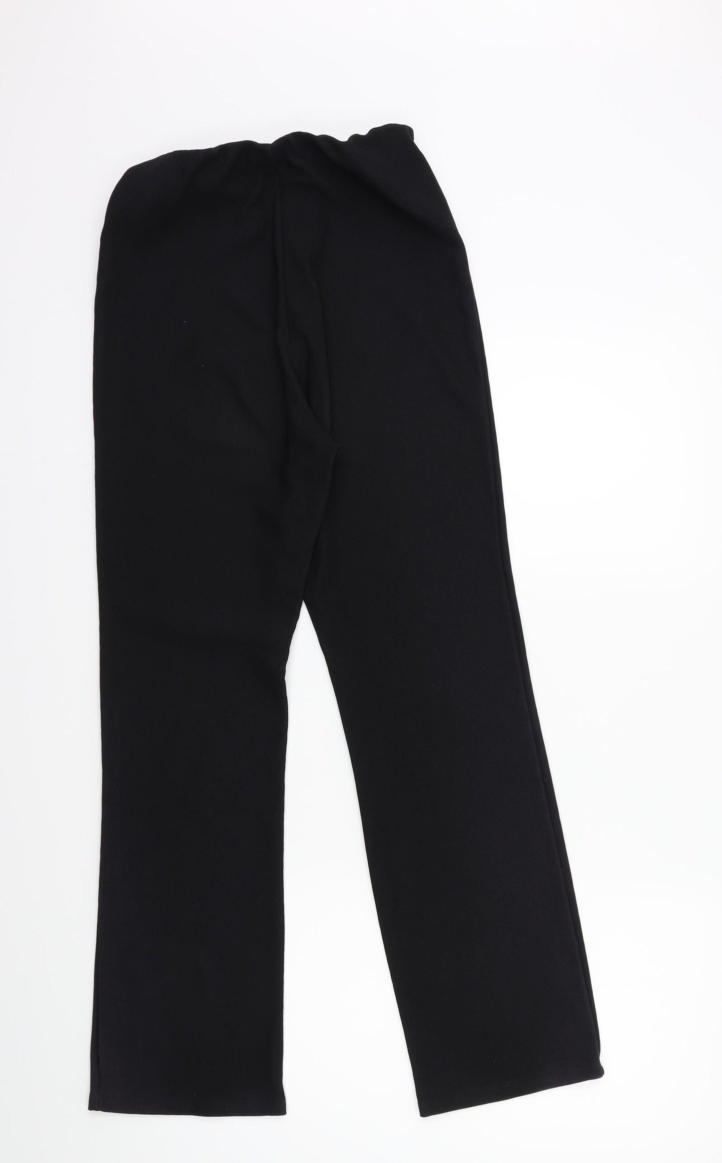 Preworn Womens Black   Trousers  Size 10 L28 in