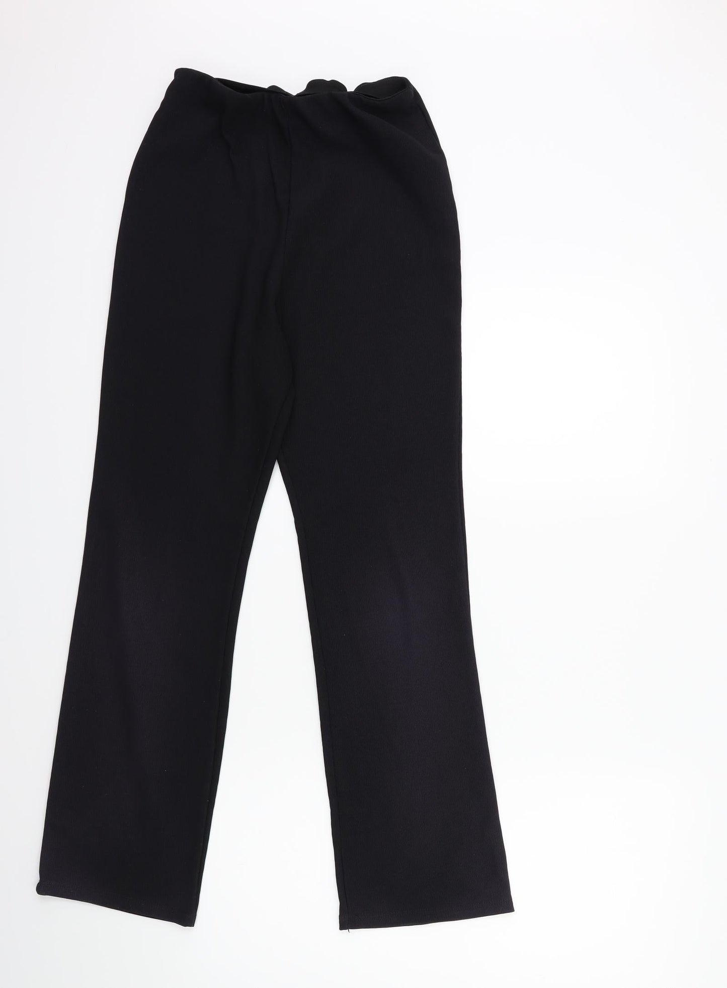 Preworn Womens Black   Trousers  Size 10 L28 in