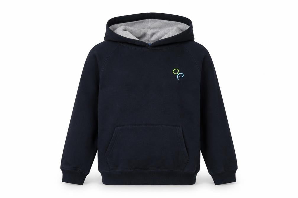papini Boys Black   Pullover Hoodie Size 11-12 Years