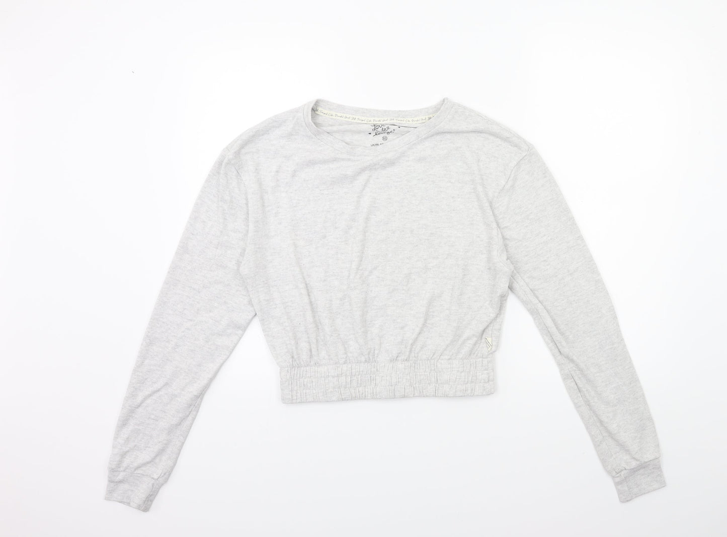 Atmosphere Womens Grey   Pullover Sweatshirt Size XS
