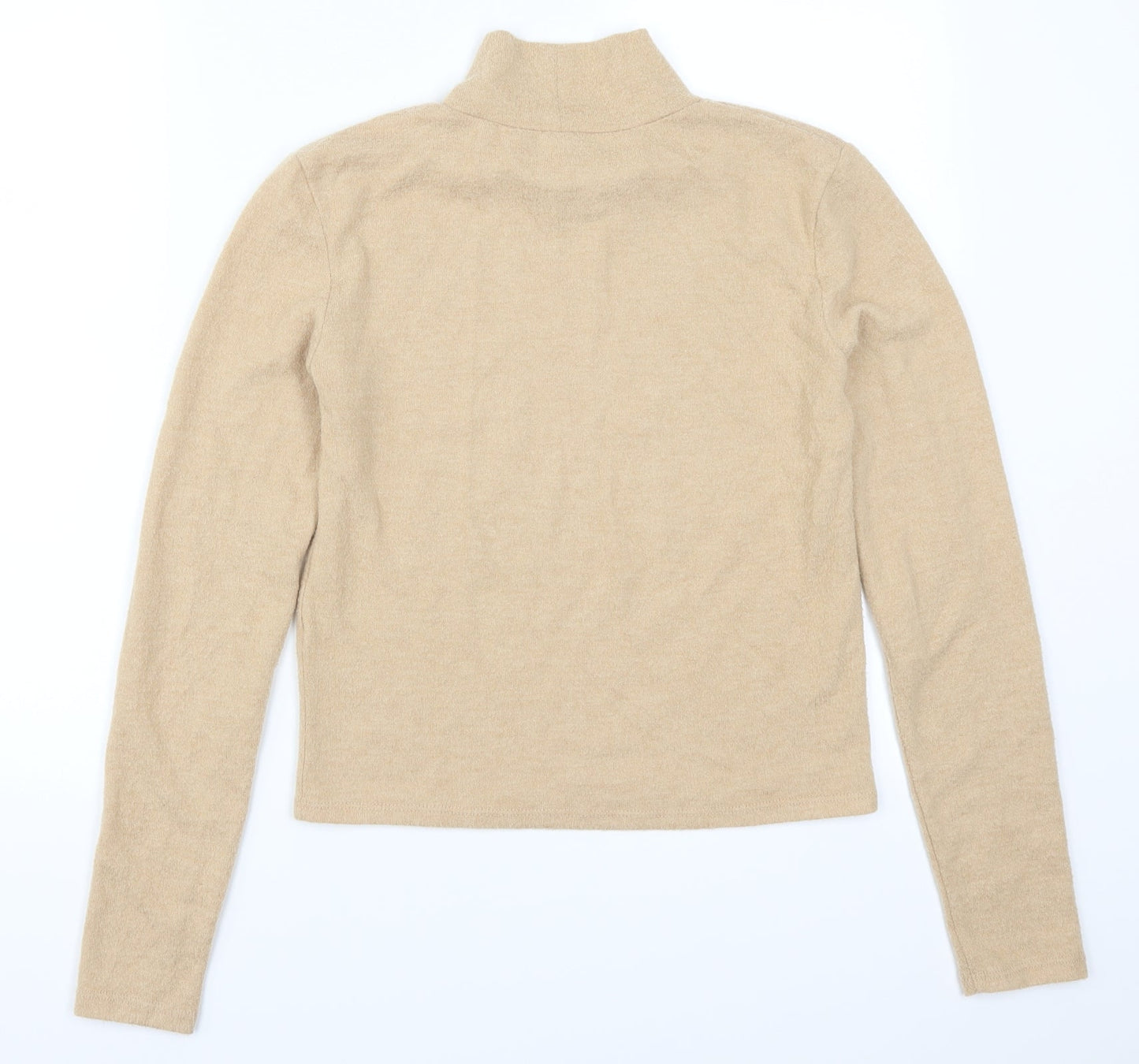 Zara Womens Beige   Pullover Jumper Size L