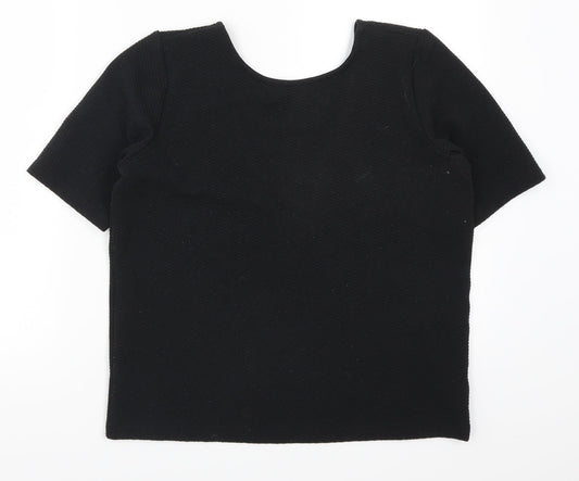 ASOS Womens Black   Basic T-Shirt Size 10