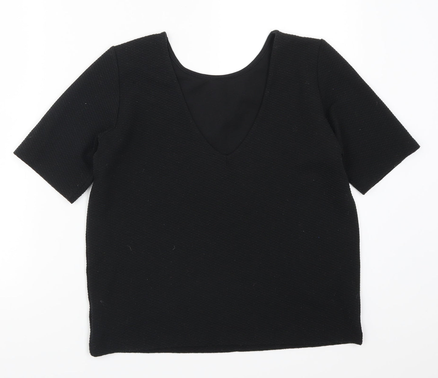 ASOS Womens Black   Basic T-Shirt Size 10