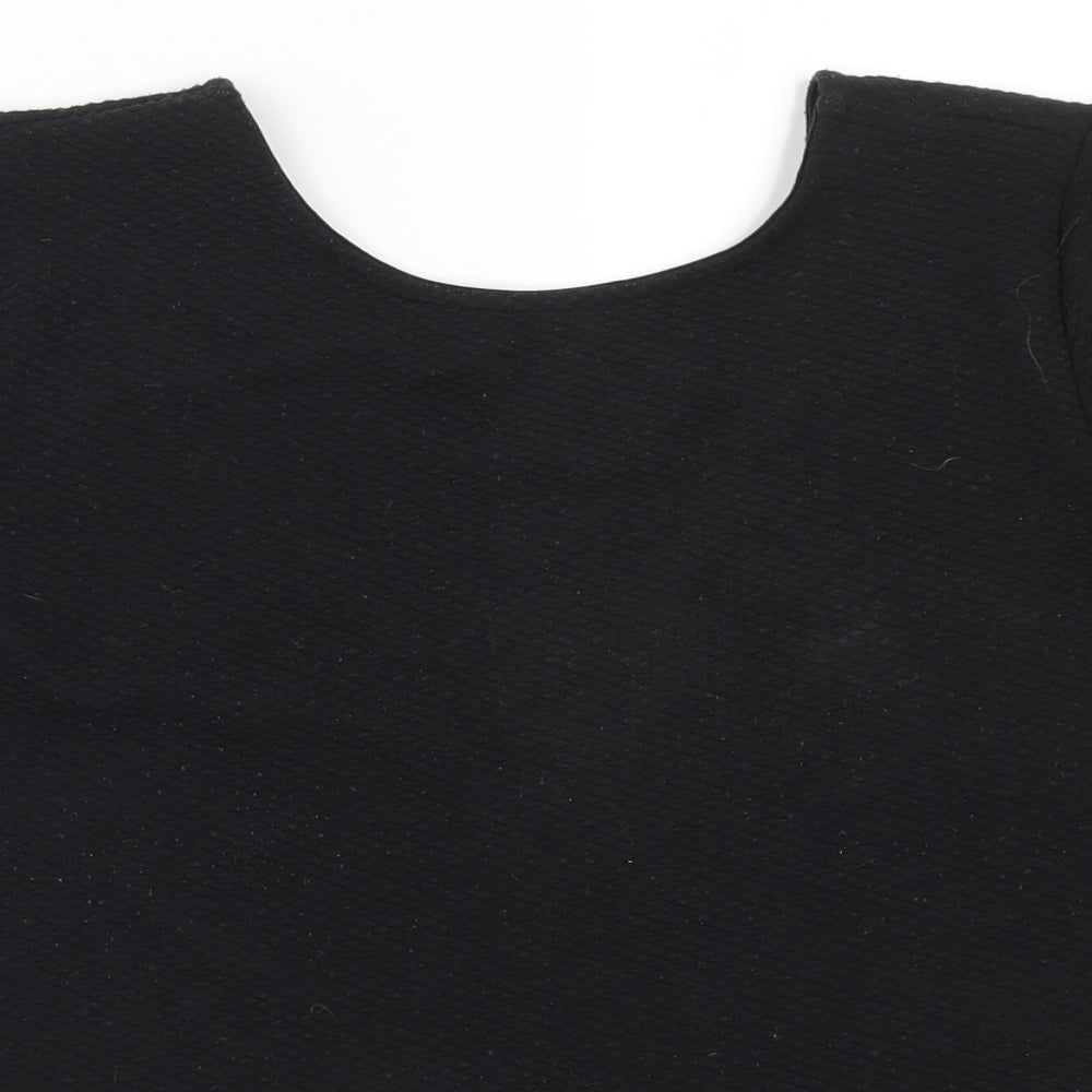 ASOS Womens Black   Basic T-Shirt Size 10