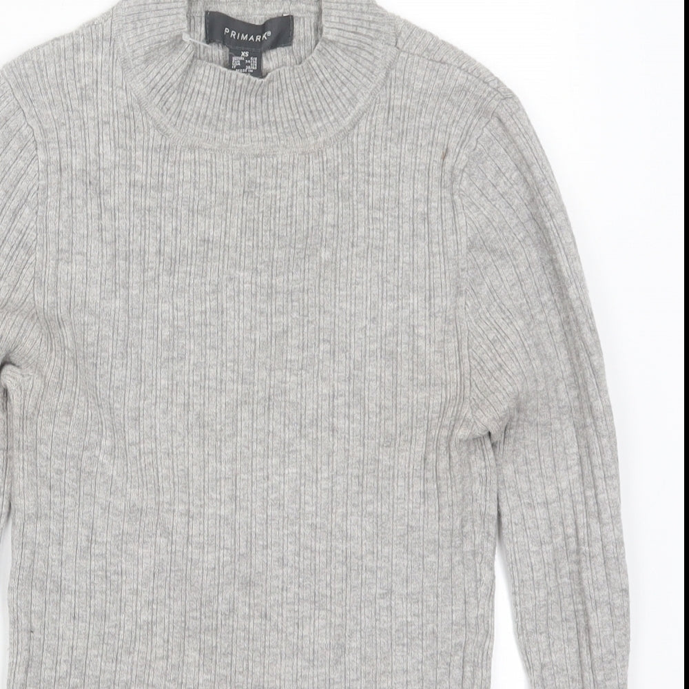 Primark Womens Grey   Pullover Jumper Size 6