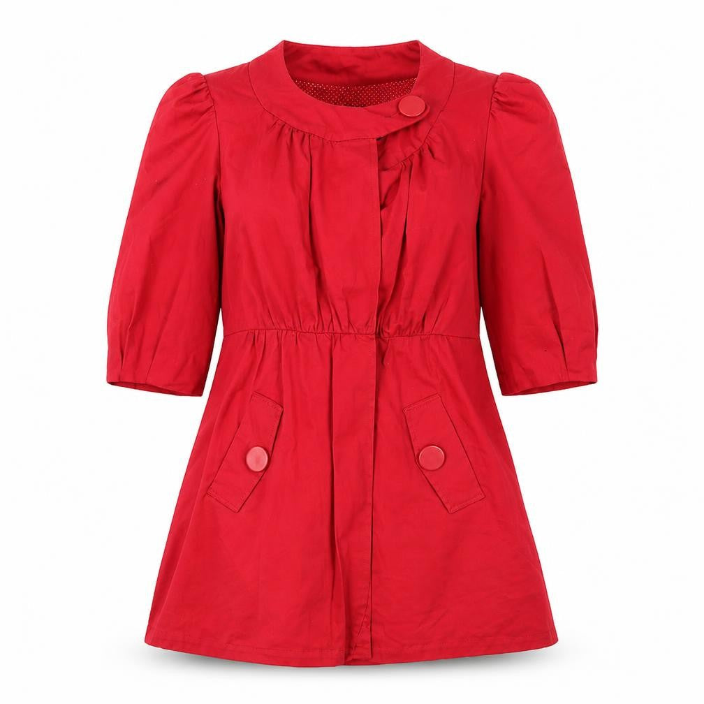 Atmosphere Womens Red   Pea Coat Coat Size 12