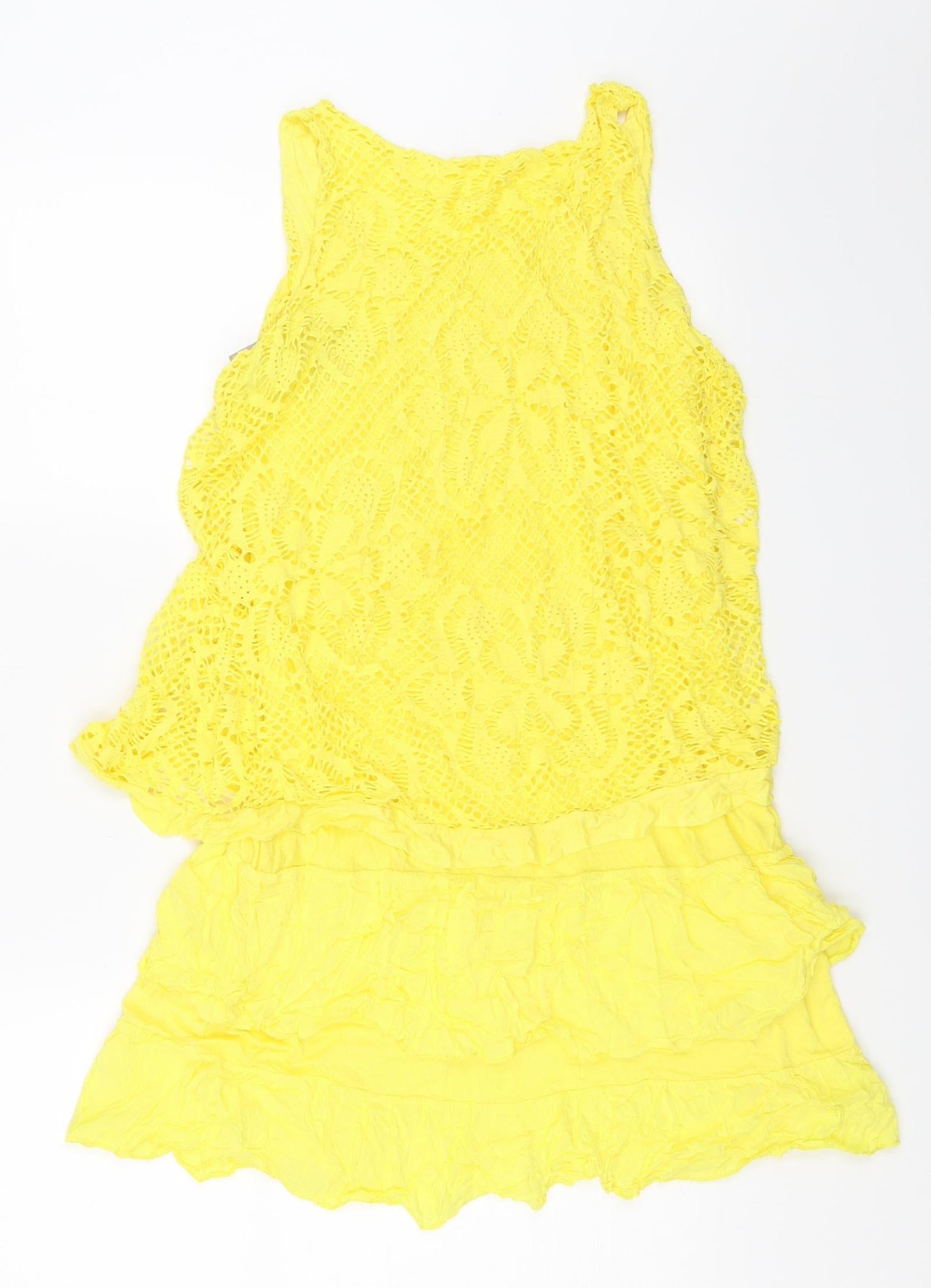 Beni-Basket Womens Yellow   Mini  Size L