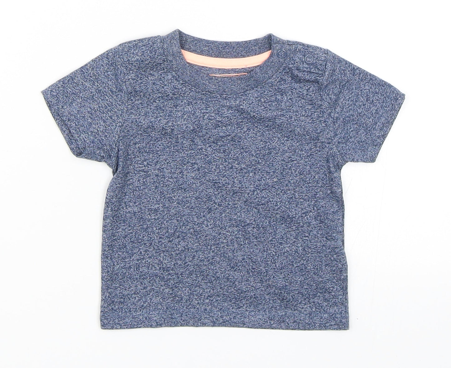 Earlydays Boys Blue   Basic T-Shirt Size 6-9 Months