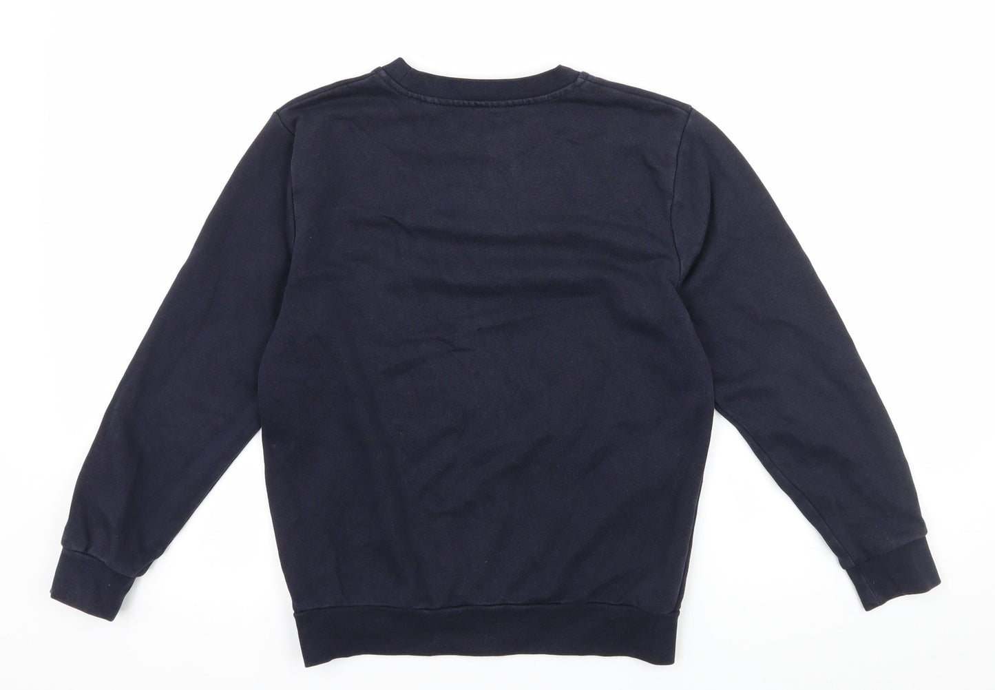 George Boys Blue  Jersey Pullover Sweatshirt Size 9-10 Years