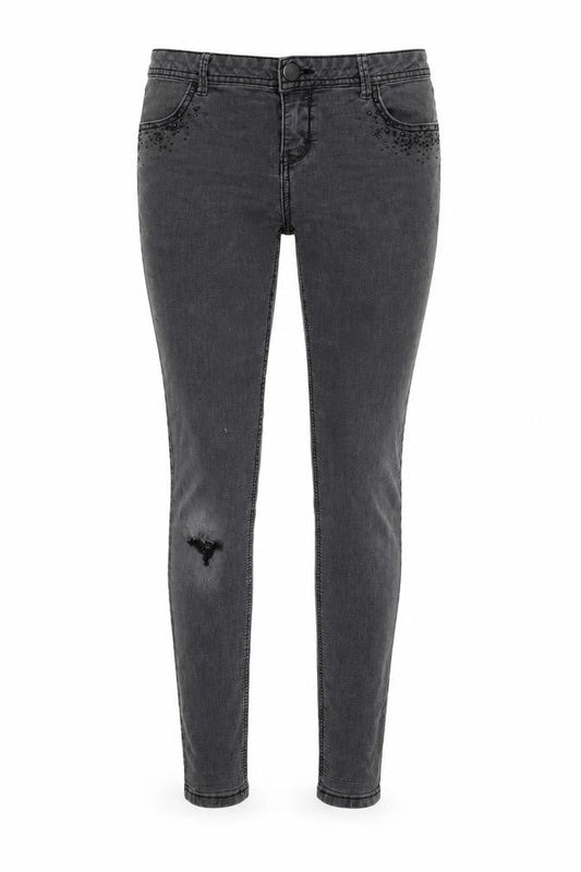Dorothy Perkins   Womens Grey   Skinny Jeans Size 12 L26 in