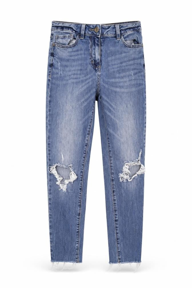 NEXT Womens Blue   Straight Jeans Size 10 L26 in