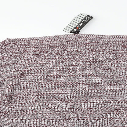 Be Jealous Womens Grey   Pullover Jumper Size M