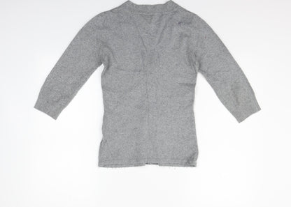 Back view of Kaliko women’s grey jumper, size UK 8