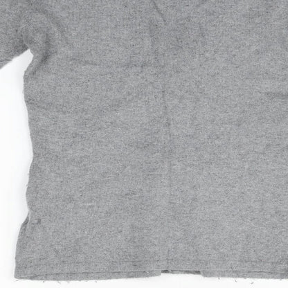 Brand and care label for Kaliko women’s grey jumper, size UK 8