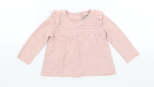 Primark Baby Pink   Basic T-Shirt Size 9-12 Months