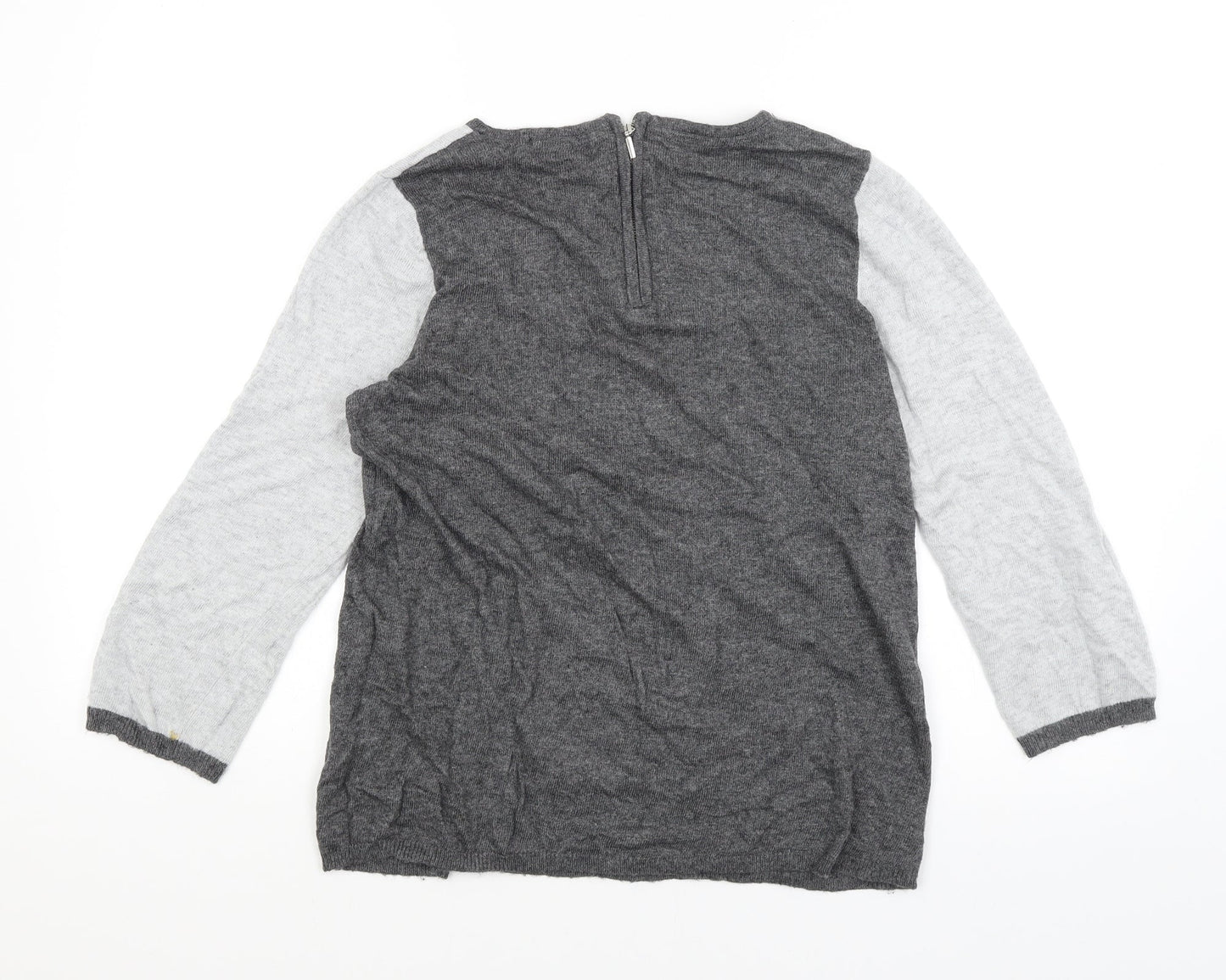 The Collection Womens Grey   Pullover Jumper Size 12