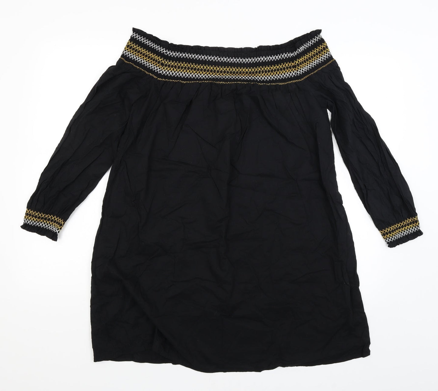 River Island Womens Black   Basic Blouse Size 12