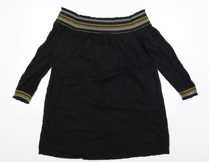 River Island Womens Black   Basic Blouse Size 12