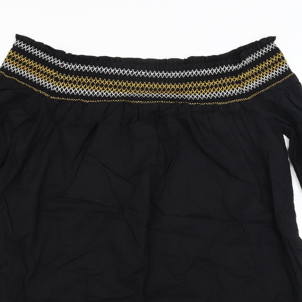 River Island Womens Black   Basic Blouse Size 12