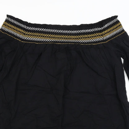 River Island Womens Black   Basic Blouse Size 12