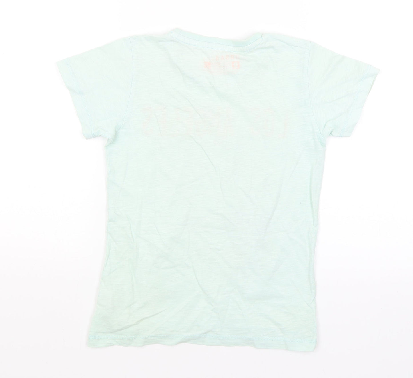 Matalan Boys Blue   Basic T-Shirt Size 7 Years  - Los Angeles