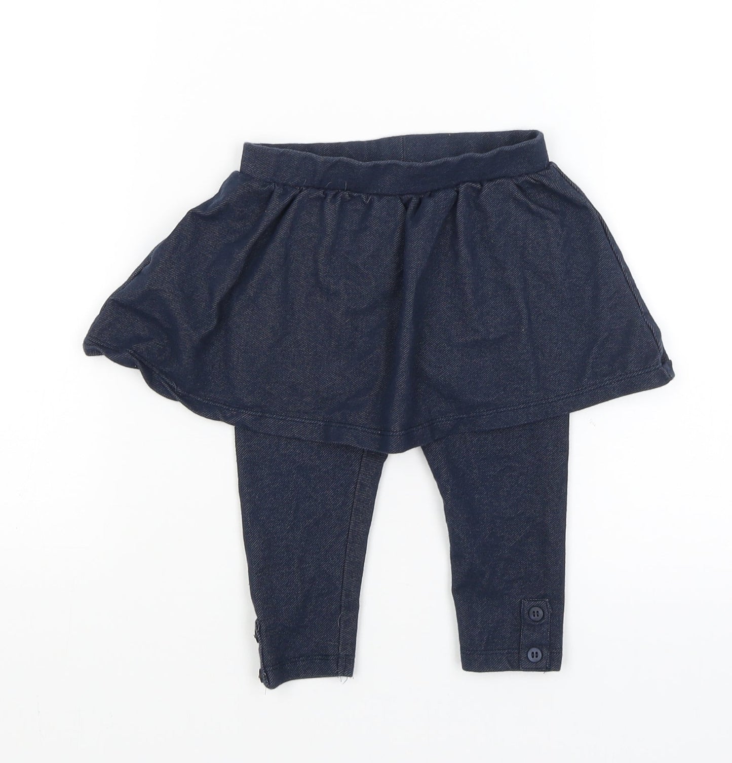 Mothercare Baby Blue   Capri Trousers Size 9-12 Months