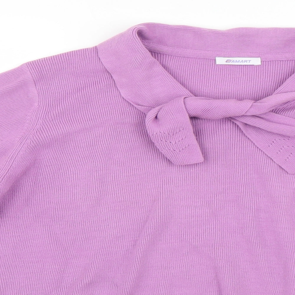 Damart Womens Purple   Basic Blouse Size M