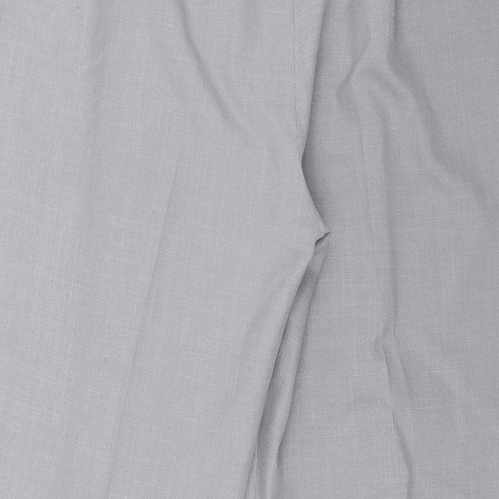 Bonmarché Womens Grey   Dress Pants Trousers Size 22 L26.5 in