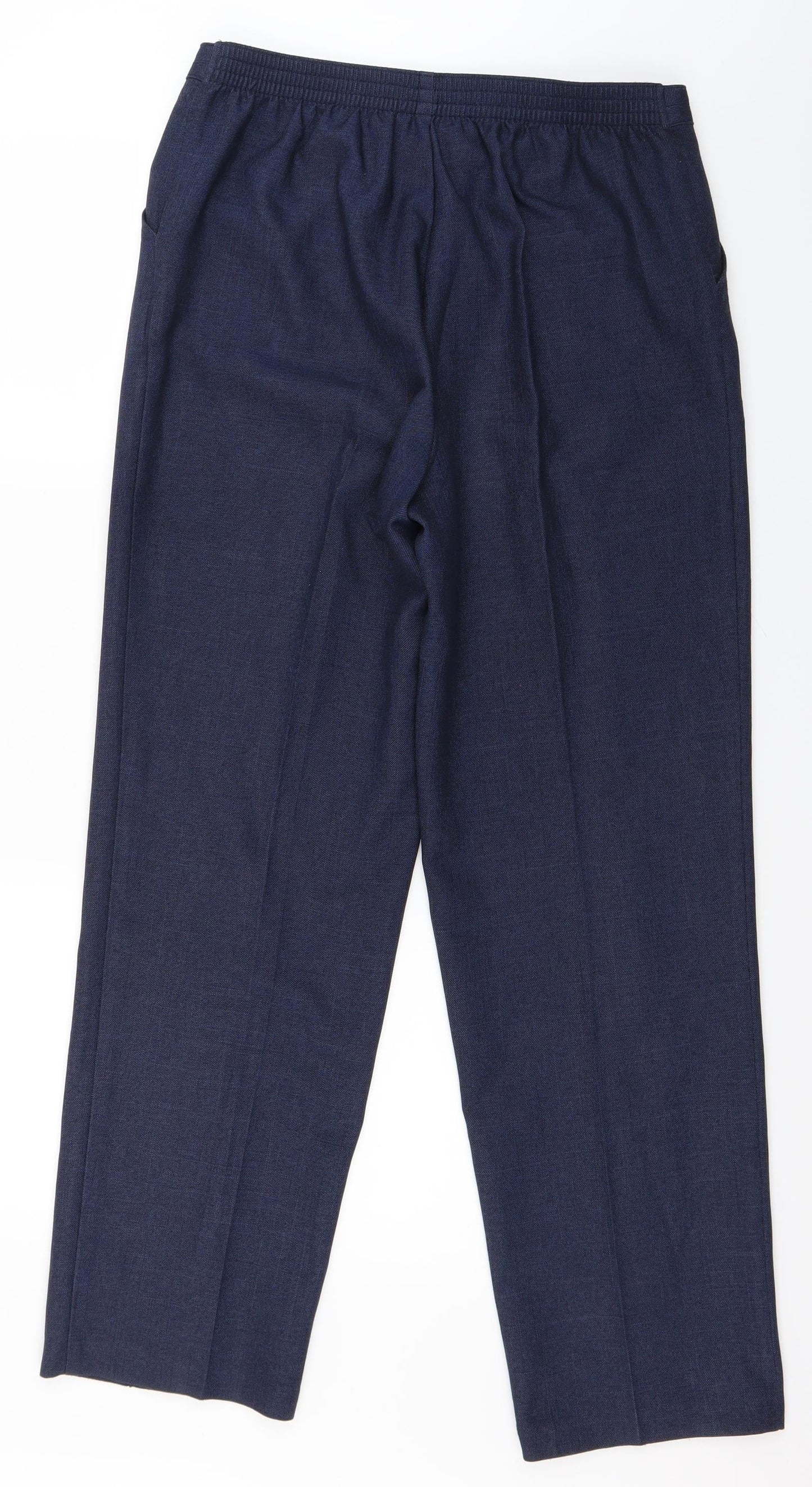 Marks and Spencer Womens Blue   Dress Pants Trousers Size 12 L26 in