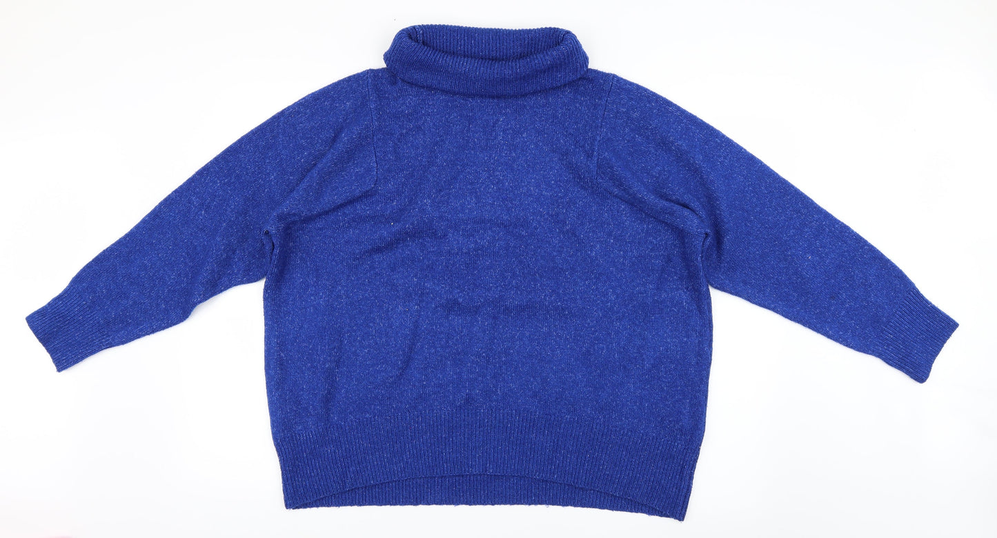 George Womens Blue   Pullover Jumper Size M