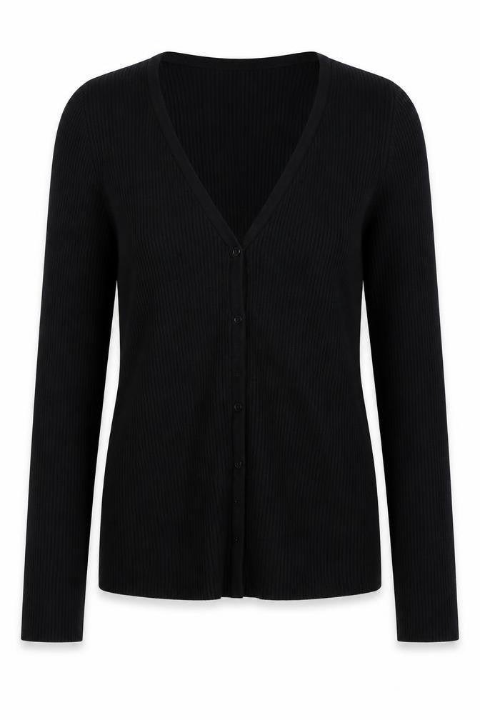 Stradivarius Womens Black   Cardigan Jumper Size M