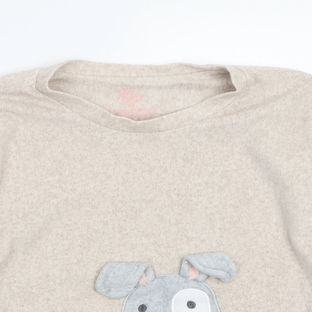 Love to lounge Womens Pink   Pullover Jumper Size S
