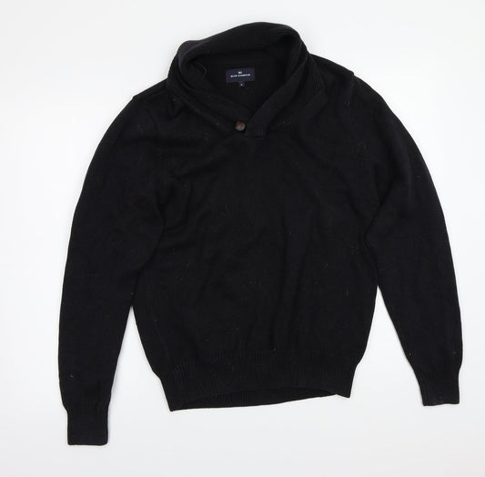 Marks and Spencer Mens Black   Pullover Jumper Size M