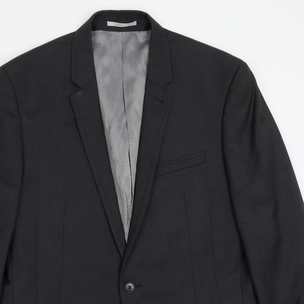 NEXT Mens Grey   Jacket Suit Jacket Size 42