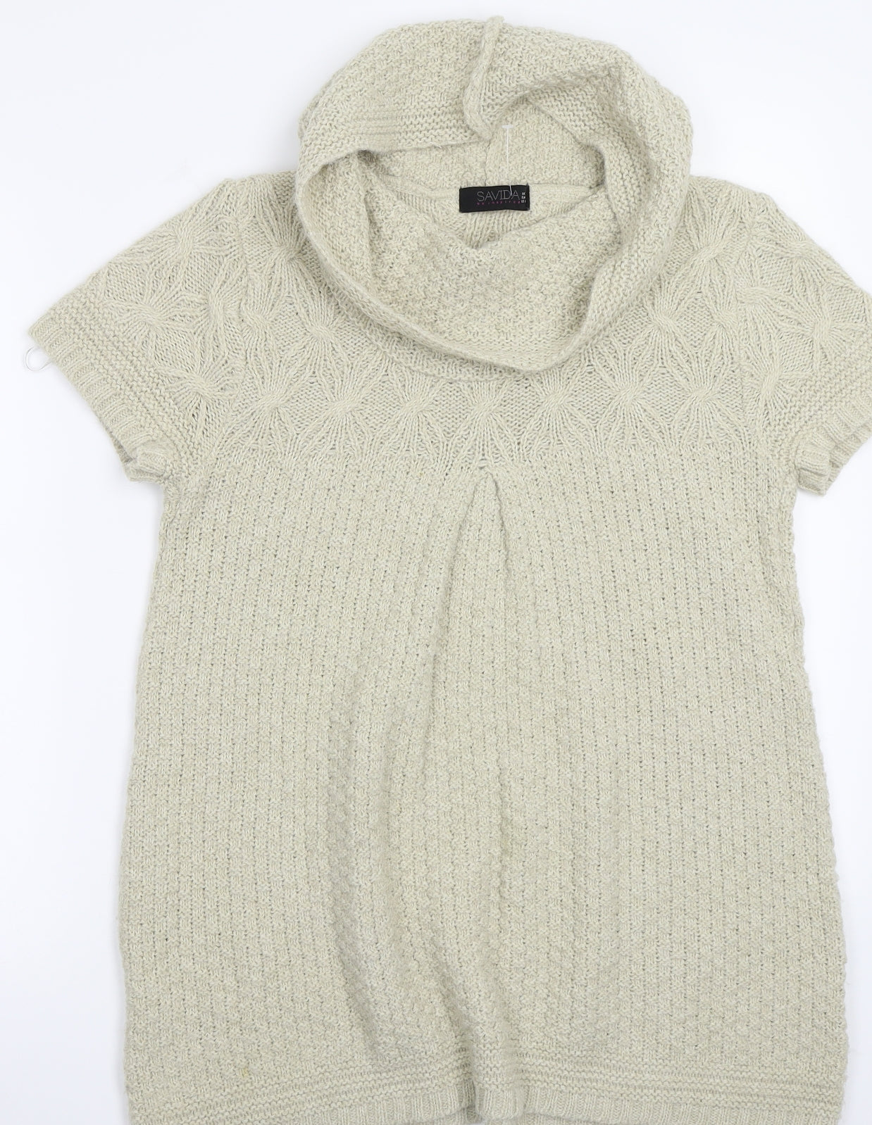 Davida Womens Beige   Pullover Jumper Size 14