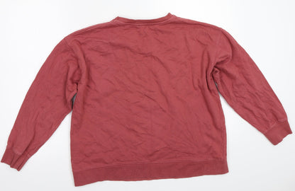 Preloved Newlook Womens Red   Pullover Jumper Size S - Back