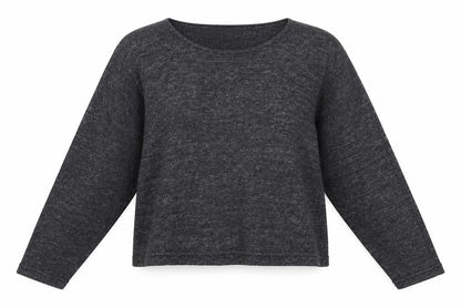 Natural feeling Womens Grey   Pullover Jumper One Size