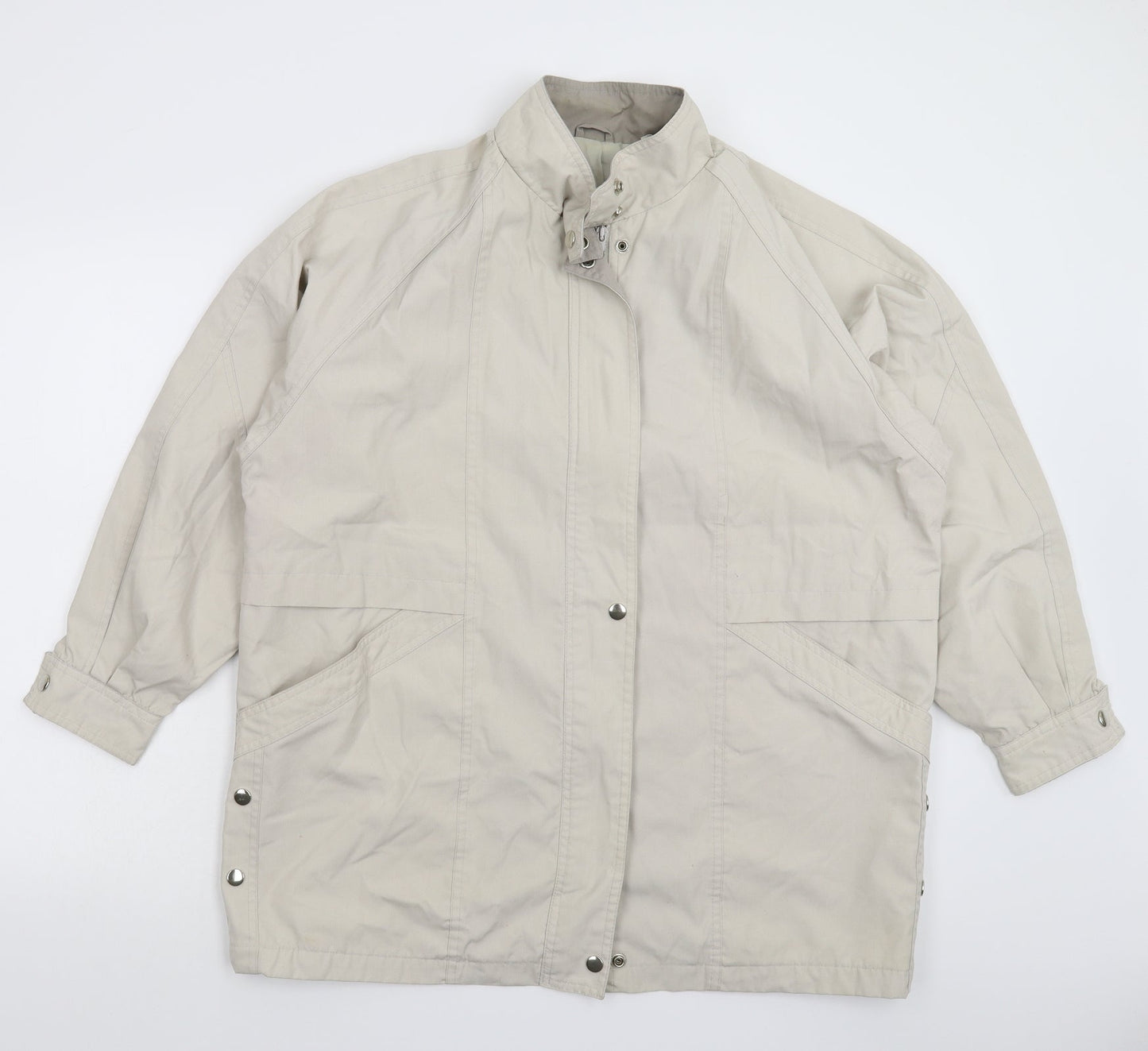 Monique Womens Grey   Jacket  Size 2XL