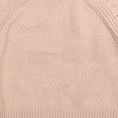 Preloved George Womens Beige  Knit Pullover Jumper Size S - Label