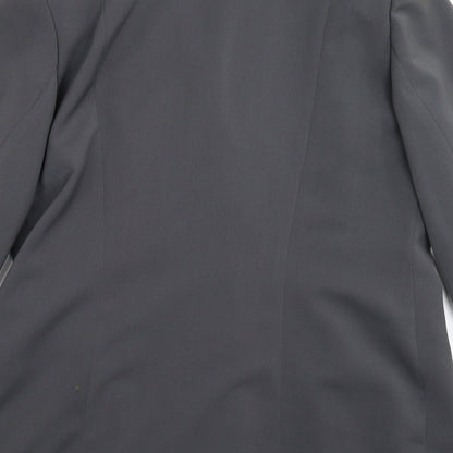 Delire Womens Grey   Jacket Suit Jacket Size L