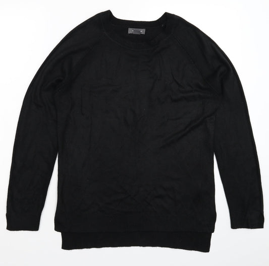 Primark Womens Black  Knit Pullover Jumper Size 12