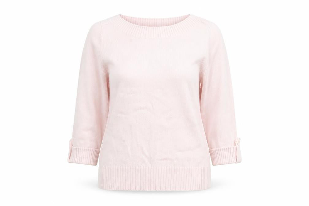 Marks Womens Pink  Knit Pullover Jumper Size 16